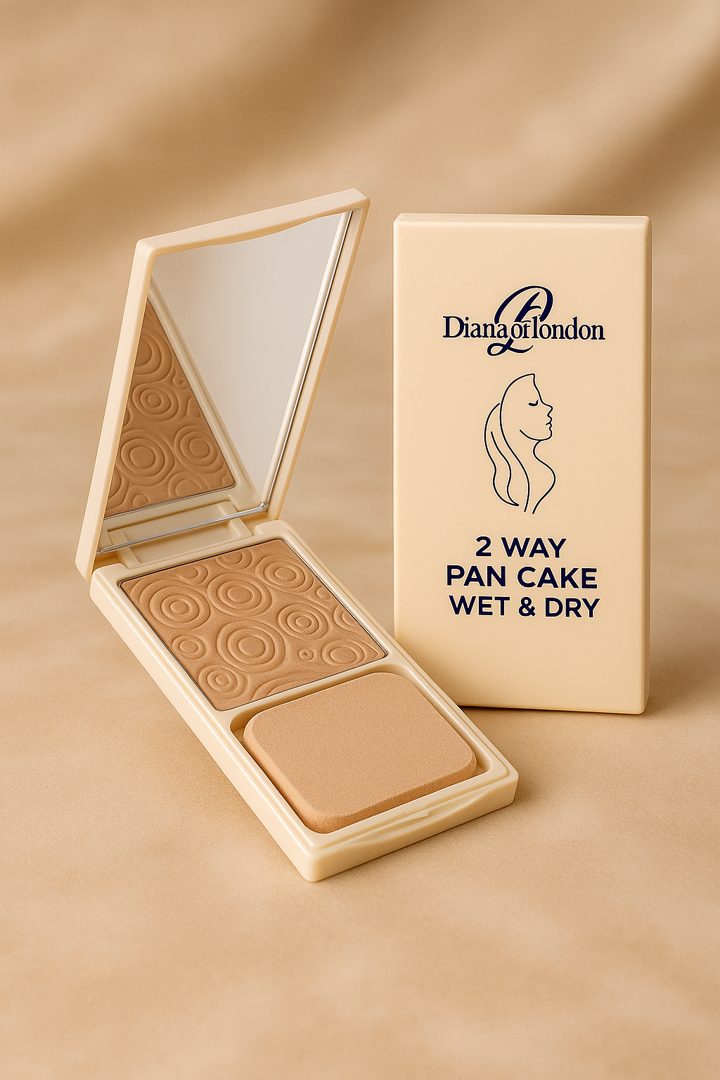 Diana of london 2 Way Pan Cake Wet & Dry