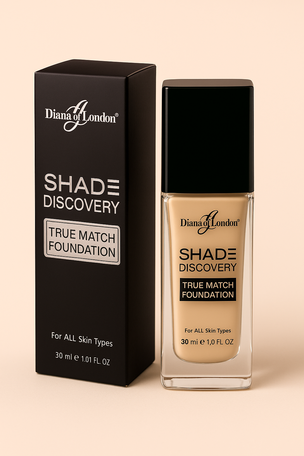 Diana of London Shade Discovery True Match Foundation Shade: 51 - COOL LIGHT