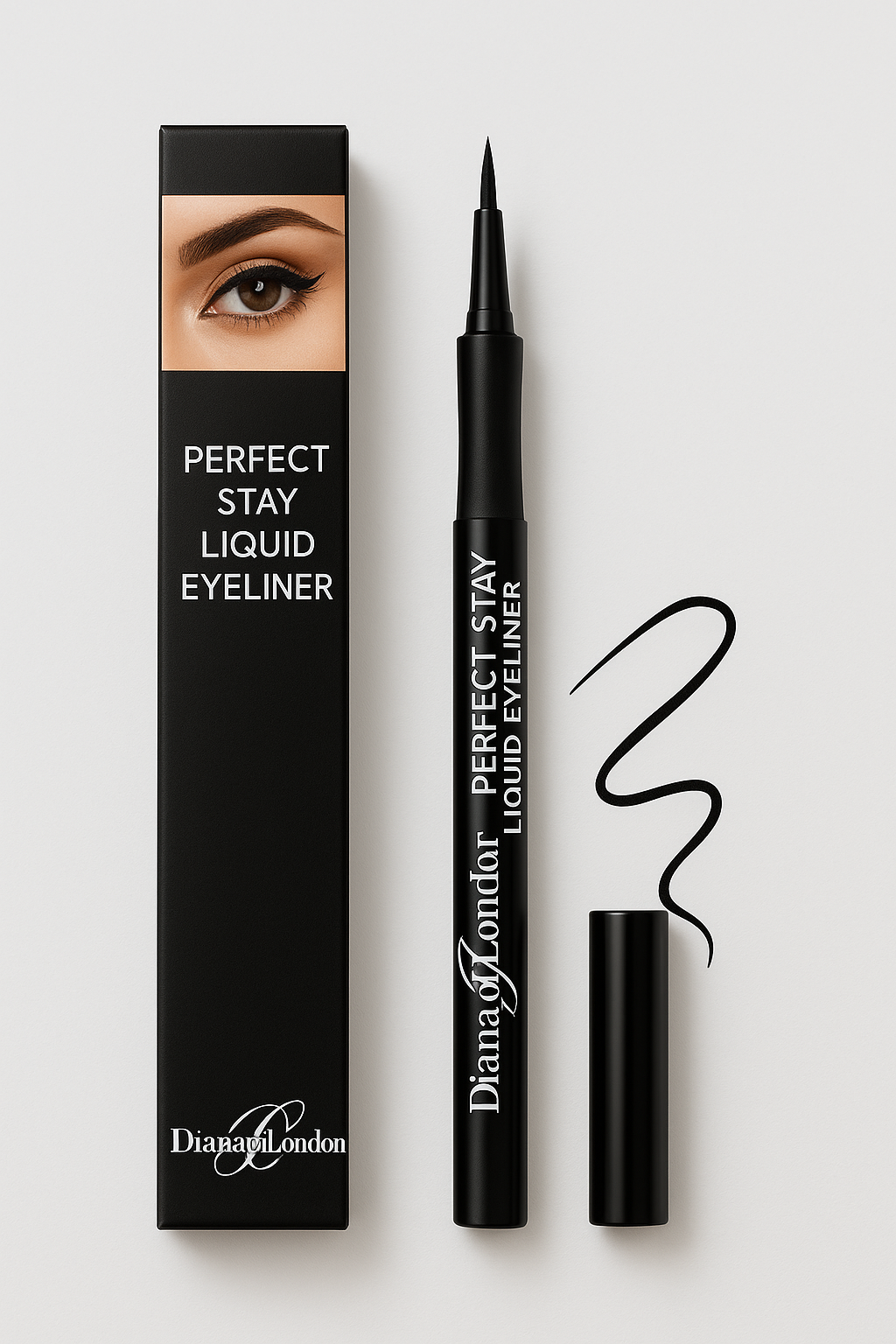 Diana of london Perfect Stay Kajal & Eye Liner Black